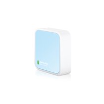 TL-WR802N router inalámbrico Ethernet rápido Banda única (2,4 GHz) Azul, Blanco