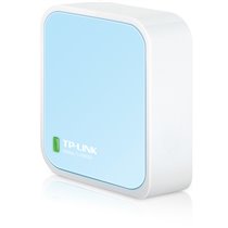 TL-WR802N router inalámbrico Ethernet rápido Banda única (2,4 GHz) Azul, Blanco