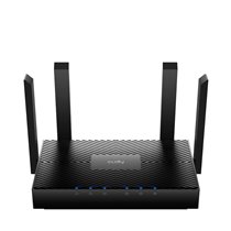 WR3000 router inalámbrico Gigabit Ethernet Doble banda (2,4 GHz / 5 GHz) Negro