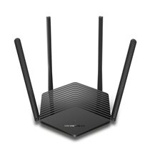 MR60X router inalámbrico Gigabit Ethernet Doble banda (2,4 GHz / 5 GHz) Negro
