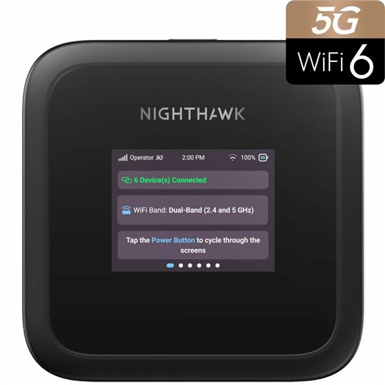 M3 router inalámbrico Doble banda (2,4 GHz / 5 GHz) Negro