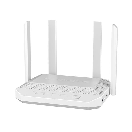 Hero Router Multi-Gigabit Wi-Fi 6 en malla AX3000 con un Smart Switch Gigabit de 4 puertos y 1 puerto Gigabit 2.5, puerto combin