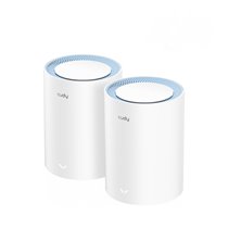 M1200 2-PACK sistema Wi-Fi Mesh (Wi-Fi en malla) Doble banda (2,4 GHz / 5 GHz) Wi-Fi 5 (802.11ac) Blanco 1 Interno