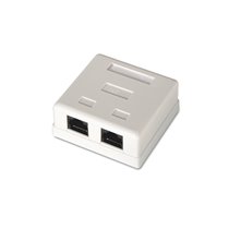 A139-0302 caja de conexiones de red Cat6 Blanco