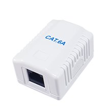 235215 caja de conexiones de red Cat6a Blanco