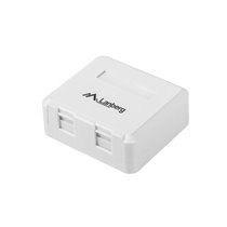 OK1-0002-W caja de conexiones de red Cat6 Blanco