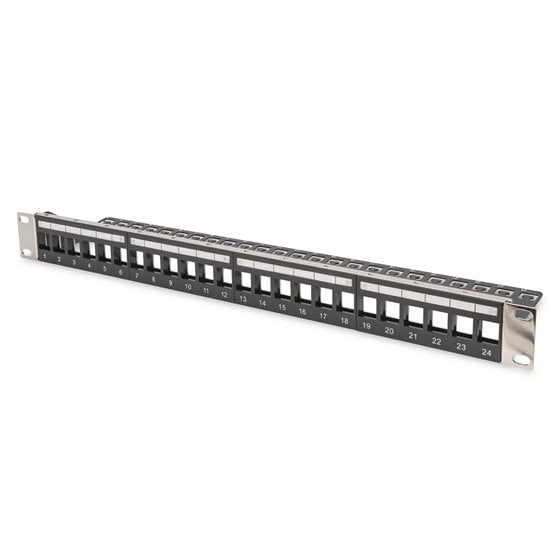 Panel de conexiones modular ® para conector Keystone 1U de montaje en bastidor - descargado