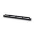 Panel De Parcheo De 24 Puertos RJ45 Cat.6 UTP, 19" 1U Dual IDC Con Gestion De Cables, Negro
