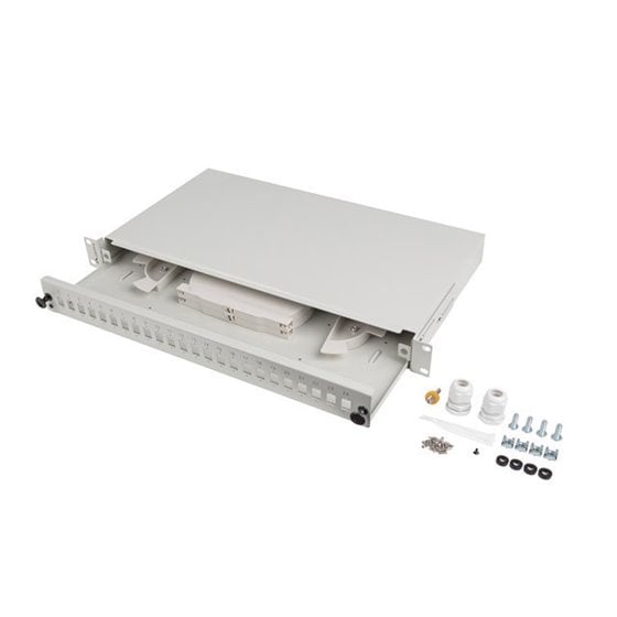 FOP1-24SS-LDS panel de parcheo 1U