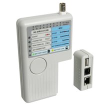 WPC-TST-002 Blanco comprobador de cables de red