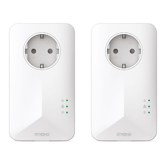 PowerLine 1000 Kit 1000 Mbit/s Ethernet Blanco 2 pieza(s)