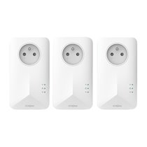 Powerline 1000 1000 Mbit/s Ethernet Blanco 3 pieza(s)