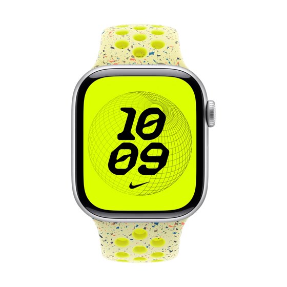 MGA94ZM/A Accesorios para dispositivos vestibles inteligentes Grupo de rock Amarillo Aluminio, Fluoroelastómero