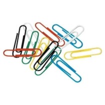 Clips Labiados APLI Nº 2 32 mm. Caja x100 Colores Surtidos