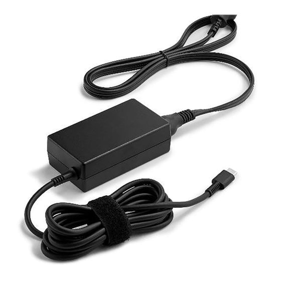 USB-C 65W Power Adapter and Power Cord Kit Negro