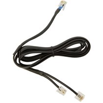 14201-10 cable telefónico Negro