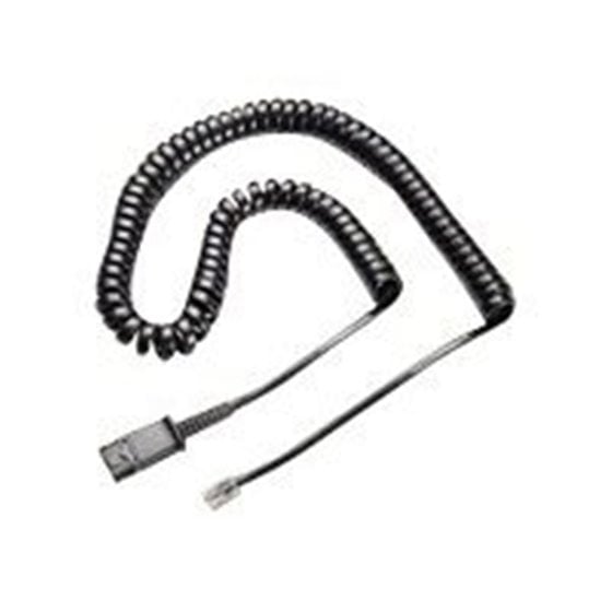 38340-01 cable telefónico 4 m Negro