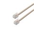 A143-0317 cable telefónico 2 m Gris