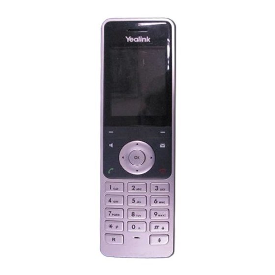 SIP-W56H Terminal de teléfono DECT Identificador de llamadas Negro, Plata