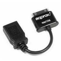appC06 cable de teléfono móvil Negro USB A Apple 30-pin