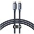 CAJY000201 cable de teléfono móvil Gris 1,2 m USB C Lightning