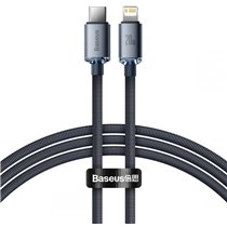 CAJY000201 cable de teléfono móvil Gris 1,2 m USB C Lightning