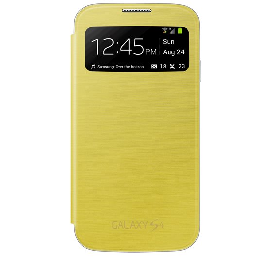 S View funda para teléfono móvil Libro Amarillo