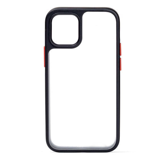 Classic essential funda para teléfono móvil 15,5 cm (6.1") Negro, Transparente