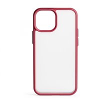 Classic essential funda para teléfono móvil 15,5 cm (6.1") Rojo, Transparente