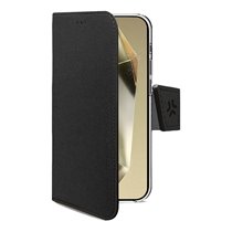 WALLY funda para teléfono móvil 17,5 cm (6.9") Funda cartera Negro