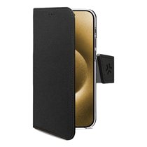 WALLY1080 funda para teléfono móvil 17 cm (6.7") Funda cartera Negro