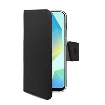WALLY funda para teléfono móvil 17 cm (6.7") Funda cartera Negro