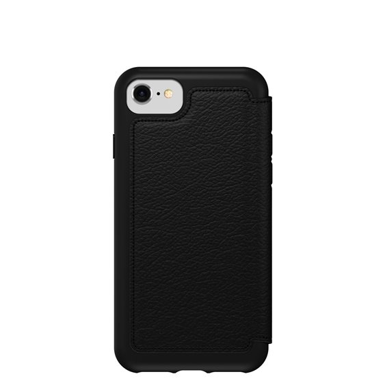 Strada Folio Series para Apple iPhone SE (2nd gen)/8/7, negro