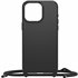 React Series Necklace MagSafe para iPhone 15 Pro Max with Strap, Black
