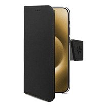 WALLY funda para teléfono móvil 17,5 cm (6.9") Funda cartera Negro