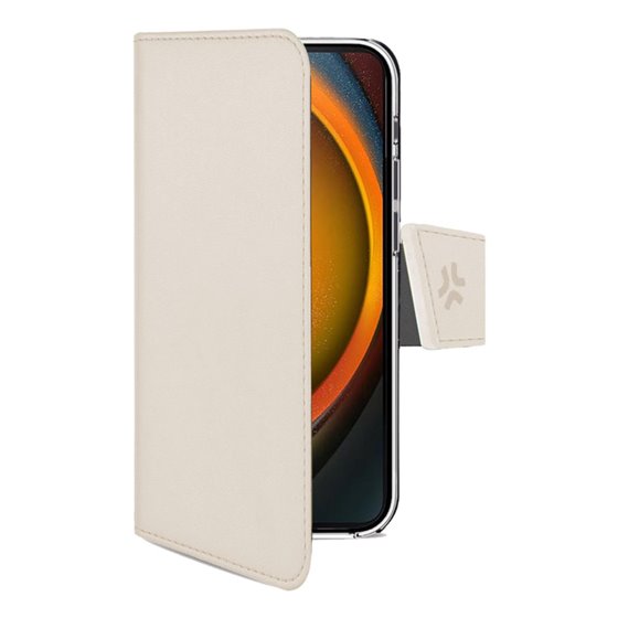 WALLY funda para teléfono móvil 16 cm (6.3") Funda cartera Arena
