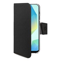 WALLY funda para teléfono móvil 17 cm (6.7") Funda cartera Negro