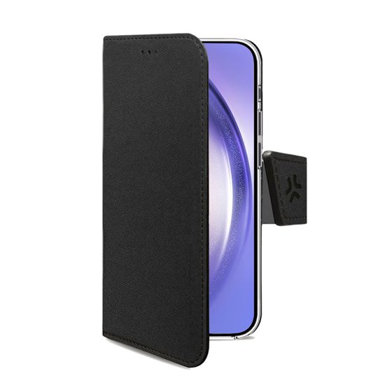 WALLY1064 funda para teléfono móvil 16,8 cm (6.6") Funda cartera Negro