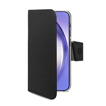 WALLY1064 funda para teléfono móvil 16,8 cm (6.6") Funda cartera Negro