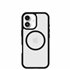 React MagSafe Series para Apple iPhone 17, negro Crystal, transparente/negro