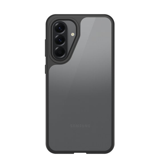 React Series para Samsung Galaxy A56 5G, transparentee/negro- No Retail Packaging