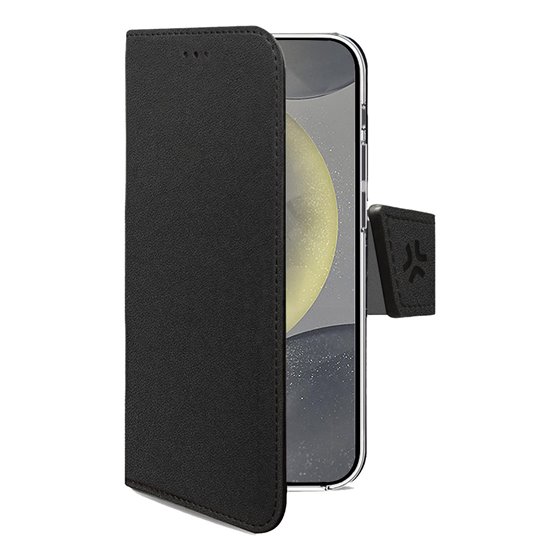 WALLY1164 funda para teléfono móvil 17 cm (6.7") Funda cartera Negro