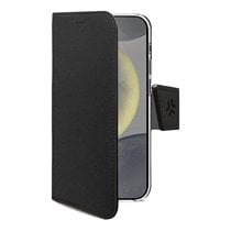 WALLY1163 funda para teléfono móvil 16 cm (6.3") Funda cartera Negro