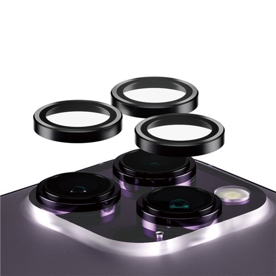 Hoops® Camera Lens Protector Black iPhone 14 Pro | 14 Pro Max Protector de pantalla Apple 1 pieza(s)