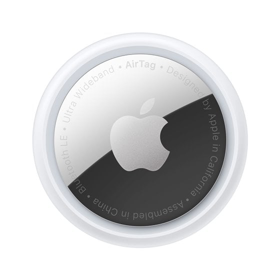 AirTag Elemento Buscador Plata, Blanco