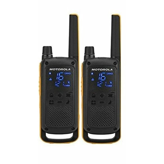 T82 Extreme Twin Pack two-way radios 16 canales Negro, Naranja