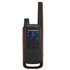 T82 Twin Pack & Chgr two-way radios 16 canales Negro, Naranja