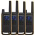 Talkabout T82 Extreme Quad Pack two-way radios 16 canales Negro, Naranja
