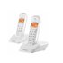 S12 Duo Teléfono DECT Identificador de llamadas Blanco