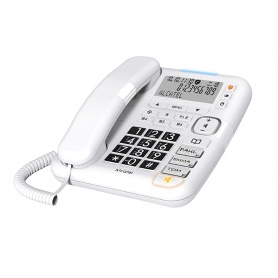 TMAX 70 Teléfono DECT/analógico Identificador de llamadas Blanco